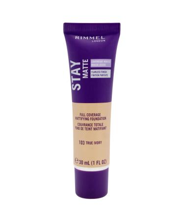 Rimmel, Stay matte, Liquid Foam Foundation, True Ivory 103, 30 ml