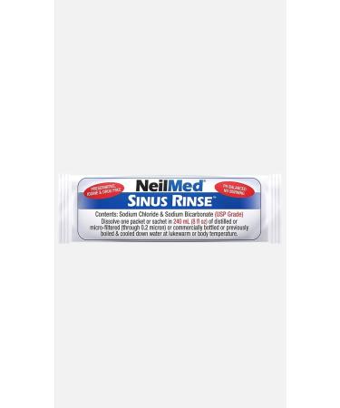 Lavador Nasal Sinus Rinse Kit with 60 Pre-mixed Packets (240 mL) - Ultimate Sinus Relief - Buy Online on GoSupps.com