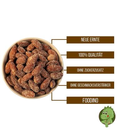 Premium Quality Roasted & Salted Smoke Almonds | 1kg - 5kg | Crispy Whole Kernel with Smoke Aroma | Foodino - Buy Online on GoSupps.com
