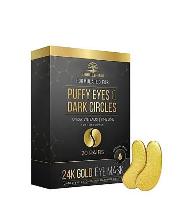 24k Gold Eye Treatment Masks With Collagen