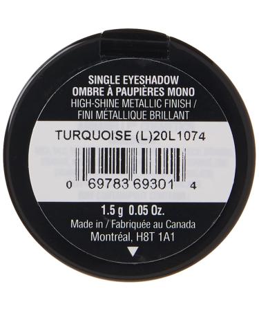 Annabelle Metallic Single Eyeshadow in Turquoise - 0.05 oz | Shop Now - Buy Online on GoSupps.com