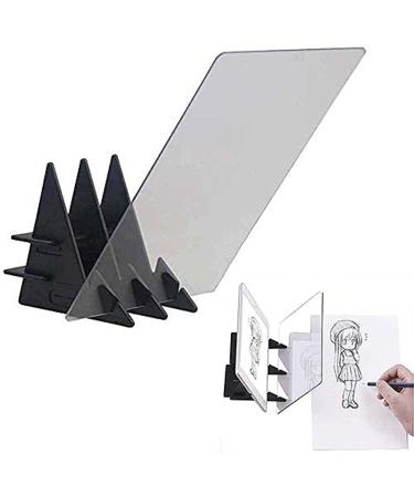 Portable Optical Drawing Board Sketching Tool Upgraded Optical Image Drawing Board,Glass with Protective Film, Sketch Wizard, Sketching Tool, The Reflector has a Protective Film - Buy Online on GoSupps.com