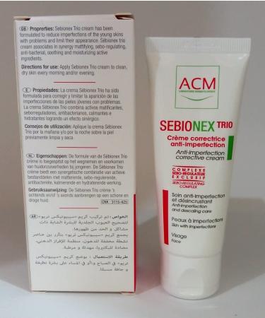 Sebionex Trio Anti-Imperfection Corrective Face Cream 40ML | Shop Internationally for Flawless Skin - Buy Online on GoSupps.com
