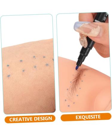 NOLITOY 20 Pcs Eyebrow Marker Pen Tattoos Accessory Eyebrow Tattoos Pen Beauty Marker Liner Make up Plastic - Buy Online on GoSupps.com