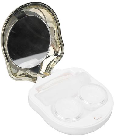 Cartoon Style Contact Lens Container - Light Portable & Safe Travel Protection - Durable Plastic for Disposables (Gold) - Buy Online on GoSupps.com