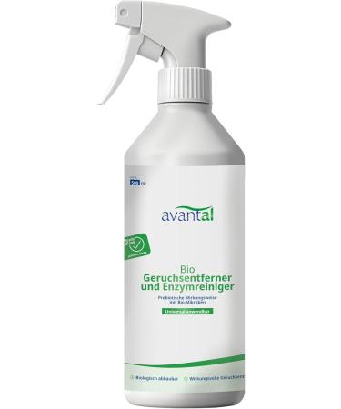 Avantal Odor Neutralizer - Powerful Enzyme Cleaner Spray for Cat Urine & Pet Odors | 500ml | Eliminate Bad Smells from Rooms Textiles Sofas & Carpets - Buy Online on GoSupps.com