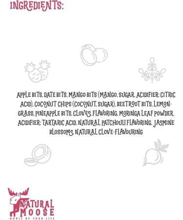 CANADIAN NATURAL MOOSE TEA TROTTER | Premium Loose Leaf Tea | Montreal | Jasmine Glove Patchouli | 100g Montreal | Jasmine Glove Patchouli 100g - Buy Online on GoSupps.com