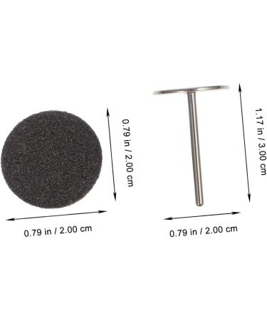 Healvian 2 Sets Nail Polishing Sheets Manicure Electric Tools Sanding Discs Professional Nail Files Power Tool Nail Tools Nail Accessories Pedicure Tools Painted Stainless Steel Grinder - Buy Online on GoSupps.com