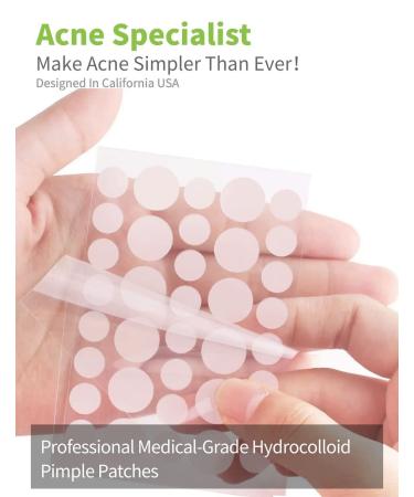 108 Count Aloe Oil Pimple Patches for Face - Hydrocolloid Acne Zit Patches for Day & Night Use - Facial Skin Care Beauty Product - Buy Online on GoSupps.com