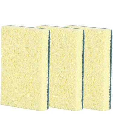 Cleaning Sponge Washing Sponge Sponge 3Pcs Household Kitchen Dishwashing Cleaning Sponge Water Absorbent Pot Bowl Cleaning Cloth - Buy Online on GoSupps.com