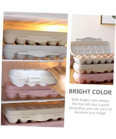 Yardenfun Box Outdoor Egg Carton Eggs Flat Bracket Egg Supply Convenient Egg Case Egg Rack Superimposed - Buy Online on GoSupps.com