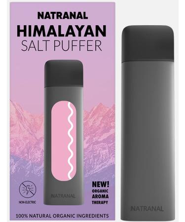 Natranal Himalayan Pink Salt Inhaler for Lungs  Experience Halotherapy at Home  Easy to Use and Refill Lung Clearing Inhaler