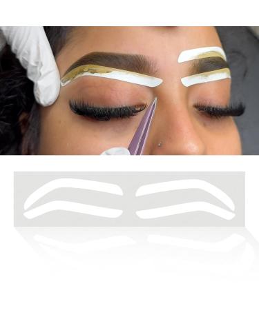 Disposable Eyebrow Design Stencils & Tint Stickers - 10 Pairs for Perfect Brow Shaping - International Shipping Available - Buy Online on GoSupps.com
