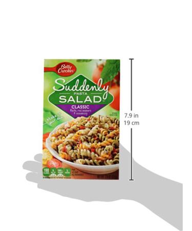 Betty Crocker Suddenly Pasta Salad  Classic  7.75 oz - Buy Online on GoSupps.com