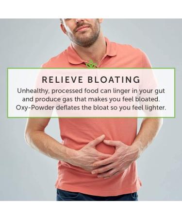 Global Healing Oxy-Powder Oxygen-Based Colon Cleanse and Detox - Poop Stool Softener For Bloating Gas & Constipation Relief For Women & Men (120 Capsules) - Canadian Version - Buy Online on GoSupps.com