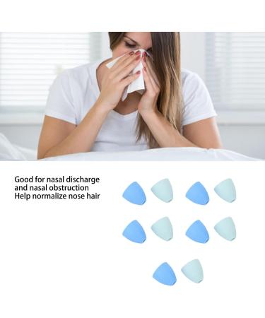 10pcs Nasal Irrigator Replacement Tips - Portable Nose Rinse Head for Normalizing Nose Hair - 10 Sets - Buy Online on GoSupps.com