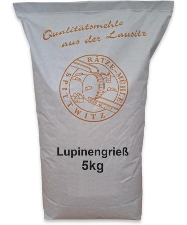 Buy Nutrient-Rich Sweet Lupines Semolina 5kg | Fresh from R tze Mill - Premium Quality - Buy Online on GoSupps.com