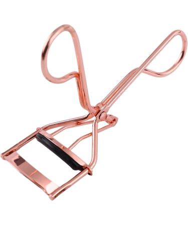Bsowte 1pc Rose Gold Makeup Eyelash Curler Curling Stainless Steel Grip Eyelash Clip Eyelash Cosmetic Makeup Tools Accessories - Buy Online on GoSupps.com