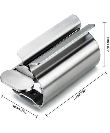 2020 New 3-Pack Toothpaste Squeezer Toothpaste Dispenser Manual Toothpaste Squeezer Toothpaste Tube Squeezer Rollers Metal Toothpaste Tube Wringer Stainless Steel Toothpaste Seat Holder Stand - Buy Online on GoSupps.com
