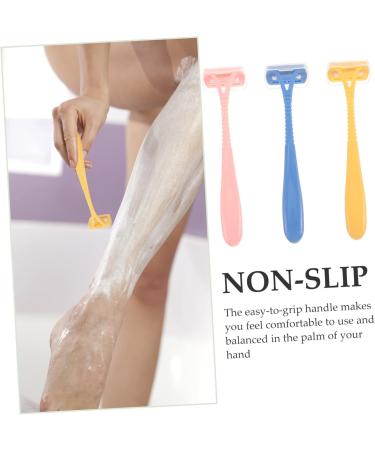 minkissy 9Pcs Manual Hair Removal Knife Hair Removal For Women Hair Trimmer For Bikini Line Leg Hair Razor Manual Shaver For Body Shaper Travel Disposable Abs - Buy Online on GoSupps.com