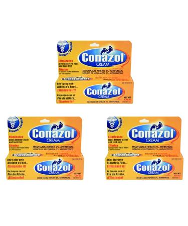 Conazol Cream Anti-fungal Athlete's Foot Cure - 30g 3-Pack