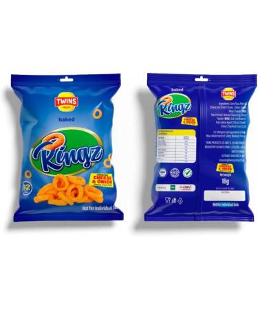 Baked Corn Puffs Suitable for Vegetarians | FabFinds Mug (Cheese & Onion 96g 12 Pack) Cheese & Onion 96g 58.33 g (Pack of 6) - Buy Online on GoSupps.com