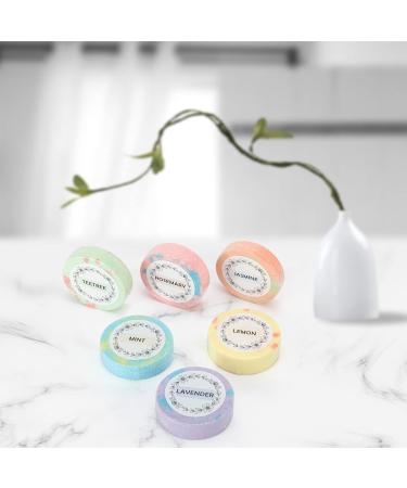 FAMoUsGoods 6 x Shower Bombs Gift Set with Essential Oils for Women Men Men and Men Relax 6 Smells Effervescent Balls - Buy Online on GoSupps.com