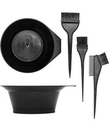 LINGLOUZAN Hair Dye Color Brush and Bowl Set Hair Color Brush Mixing Bowl Kit Tools for Hair Dying Coloring Applicator 7 Piece Set - Buy Online on GoSupps.com