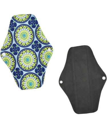 Lurrose 2pcs Cotton Undies for Women - Reusable Menstrual Pads | Washable Period Napkins | Cloth Nursing Mat | Eco-Friendly Menstrual Panties - Buy Online on GoSupps.com