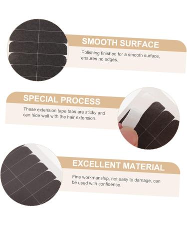 MAGICLULU 20 Sheets Hair Extension Double Sided Tape Wig Tape for Lace Front Hair Extensions Wigs Double Sided Hair Extension Tape Birthday Hat Headband Bar Tape Blue Glue Pet No Trace - Buy Online on GoSupps.com