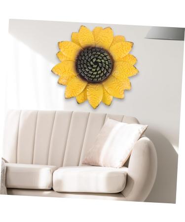 Alipis Mount Ornament Metal Sign Artistic Decoration Welcome Sunflower Flower Pendant D Door Art Hanging - Buy Online on GoSupps.com