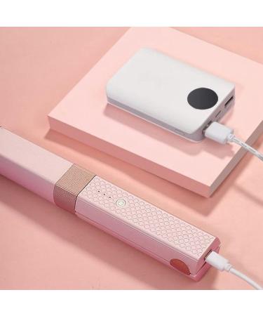 FLEXMAN 2 in 1 Cordless Hair Straightening Curling Flat Iron - Fast Heating Ceramic Hair Iron for Travel & Home Use - Buy Online on GoSupps.com