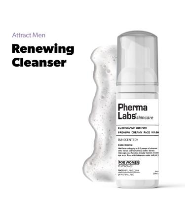 Creamy Face Wash for Women with Pheromones | Vegan Coconut Milk Cleanser | Gentle & Hydrating Daily Face Wash (56g - Buy Online on GoSupps.com