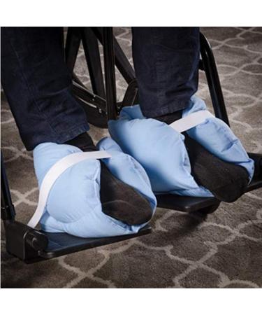 Foot Pillow Heel Cushions Protectors for Pressure Sore & Ulcer Relief - One Pair - Buy Online on GoSupps.com