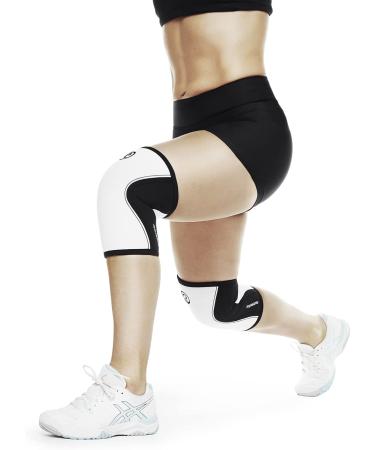Rehband Knee Support - 5mm Neoprene Knee Brace for CrossFit & Heavy Training | Unisex | Multiple Colors & Sizes - 1 Pair - Buy Online on GoSupps.com
