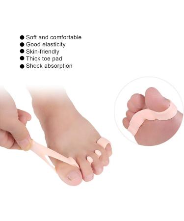 10 Pairs Unisex Gel Toe Separators for Bunion Pain Relief | Hallux Valgus Corrector Tool for Men & Women - Buy Online on GoSupps.com