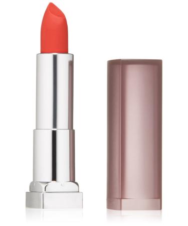 Maybelline Color Sensational Creamy Matte Lipstick Craving Coral 0.15 oz.