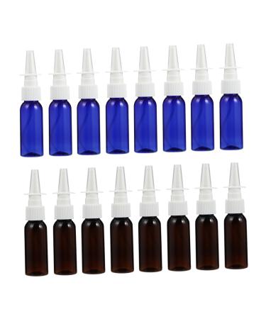 Hemoton 16Pcs Cosmetic Bottle Cosmetic Nose Nasal Sprayer Bottle Container Plastic Make up Travel Small Nasal Bottles Empty Bottle Nasal Spray Nose Spray Bottle Travel Nasal Bottles