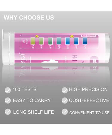 Feminine pH Test Strips for Vaginal Health - 40 Strips for Acidity & Alkalinity - Buy Online on GoSupps.com