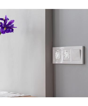 25 Child Safety Socket Protectors - Transparent Baby Lock for Electrical Outlets - Socket Fuse Protection - Buy Online on GoSupps.com