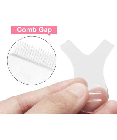 Facynde 10pcs Silicone Eyelash Shield Pads - Y-Shape Eyelash Perming & Lifting Tools for Perfect Makeup - Buy Online on GoSupps.com