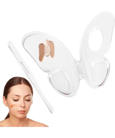  demaxiyad Makeup palette makeup mixing palettes - Cosmetic acrylic palette tray for mixing | Acrylic cosmetic makeup palette for mixing pigments  - Buy Online on GoSupps.com