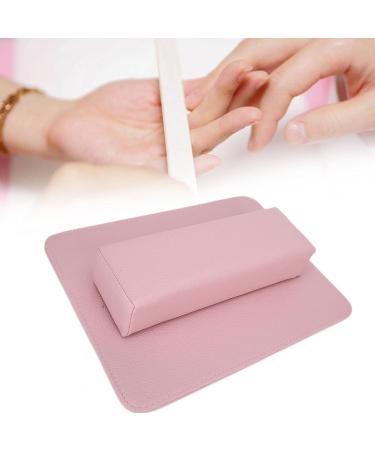 Nail Art Cushion Hand Pillow Cushion Mat Protect Your Hand Reduce Hand Pressure During Nail Ar For Nail Salon and Home Use Keep Your Nail Work and Tidy pink - Buy Online on GoSupps.com