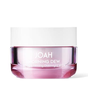 JOAH Facial Mask Morning Dew Lifting and Firming Overnight Face Mask with Collagen & Rose Extract Korean Skin Care Firmer & Younger Looking Skin Black Collagen and Rose Extract