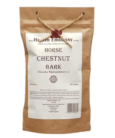 Health Embassy Horse Chestnut Bark Tea | Marronnier Commun corce Tisane | Aesculus hippocastanum L | Loose Herbal Tea (100g)