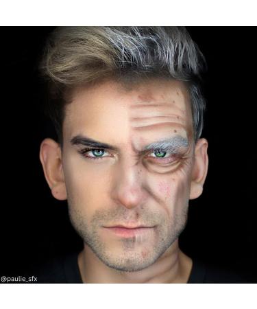 Mehron Makeup Hair Silver with Brush - 1 oz | Premium Hair Color for Special Effects & Costumes - Fast Worldwide Shipping - Buy Online on GoSupps.com