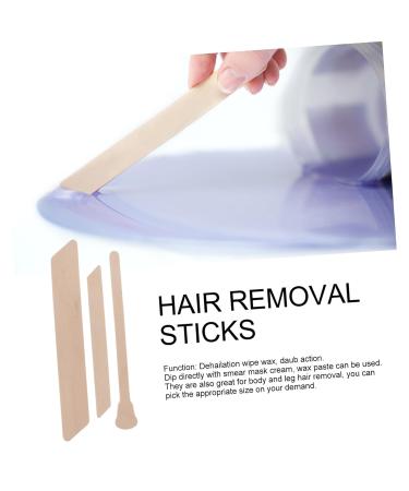 Beavorty 900 PCS Wax Sticks for Hair Removal - Face Wax Strips & Wooden Waxing Tools for Smooth Skin - Buy Online on GoSupps.com