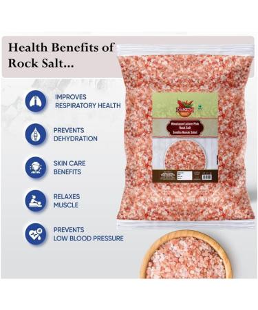 Changezi's Rock Salt Chunks | Ancient Crystal Sendha Namak with Natural Trace Minerals | Natural Whloe Saindhava Lavana Crystal Rock Salt Chunks Granules Rich In Calcium Potassium-850GM*1Pack - Buy Online on GoSupps.com