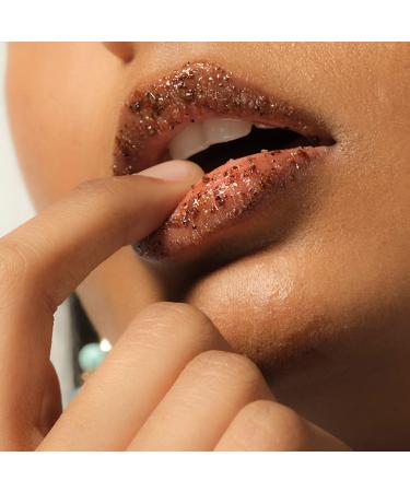 Coffee Lip Scrub Balm - 85% Dark Lip Reduction | Natural Sugar & Coconut Oil | 100% Vegan (12g - Buy Online on GoSupps.com