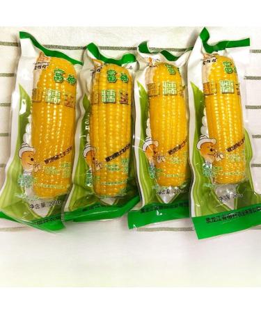Delicious yellow glutinous corn stick sweet corn fresh corn vegetable snacks nutritious breakfast Coarse grains cereal Dim sum dessert sweets Chinese snack gift pack convenience food (8 bags) - Buy Online on GoSupps.com